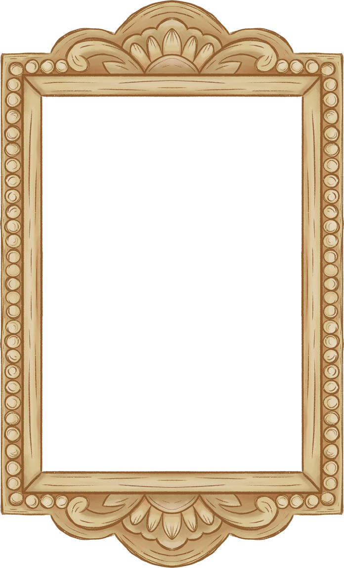 Vintage antique frame