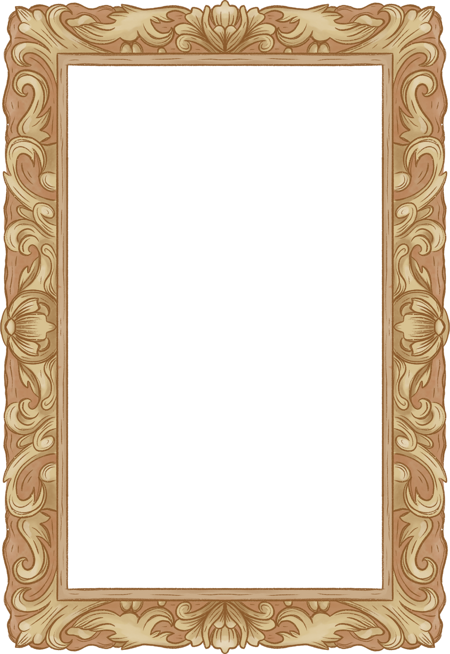 Vintage antique frame