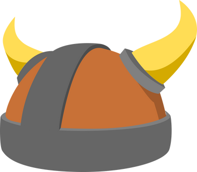 Viking Helmet Illustration